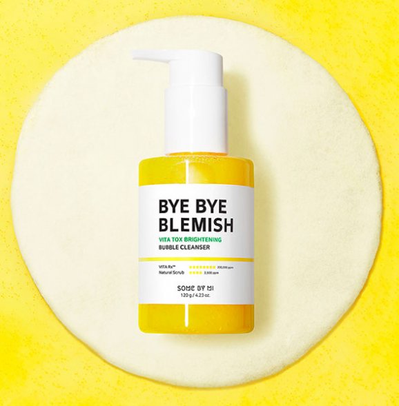 Some By Mi Bye Bye Blemish Vita Brightening Bubble Cleanser 120ml