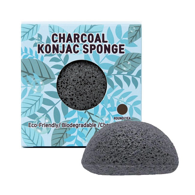 TRIMAY Charcoal Konjac Sponge - Kosmos Beauty Lаb