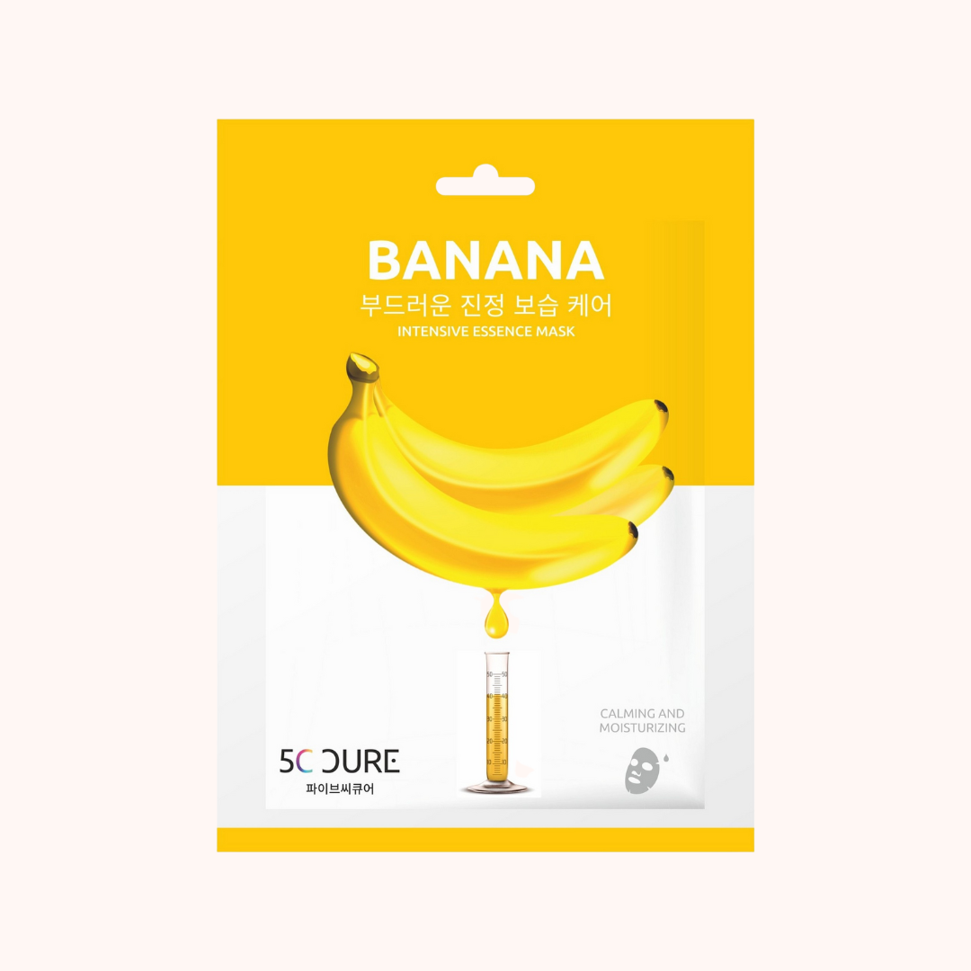 5C CURE Banana Intensive Essence Sheet Mask 25ml