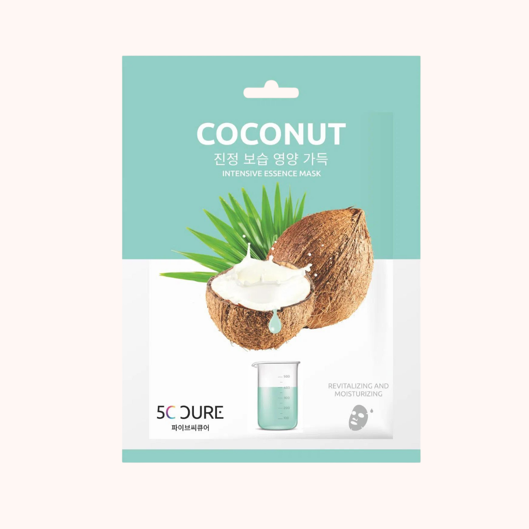 5C CURE Coconut Intensive Essence Sheet Mask 25ml