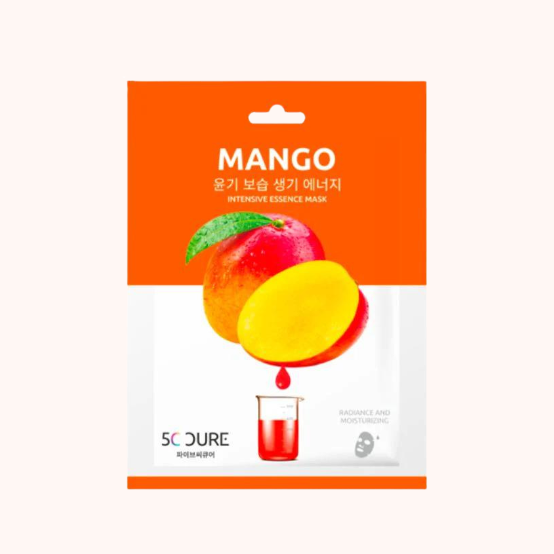 5C CURE Mango Intensive Essence Sheet Mask 25ml