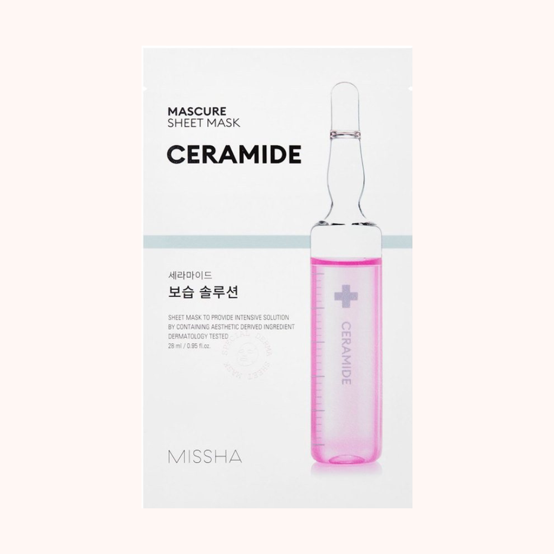 Missha Mascure Moisture Barrier Ceramide Sheet Mask 28ml