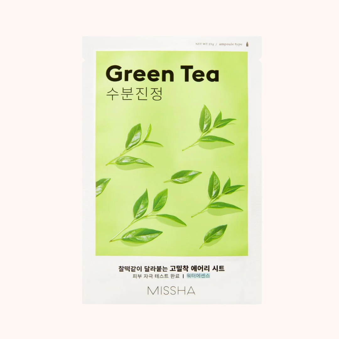 Missha Airy Fit Sheet Mask Green Tea 19g