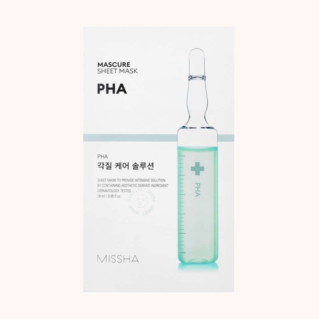 Missha Mascure Peeling PHA Sheet Mask 28ml