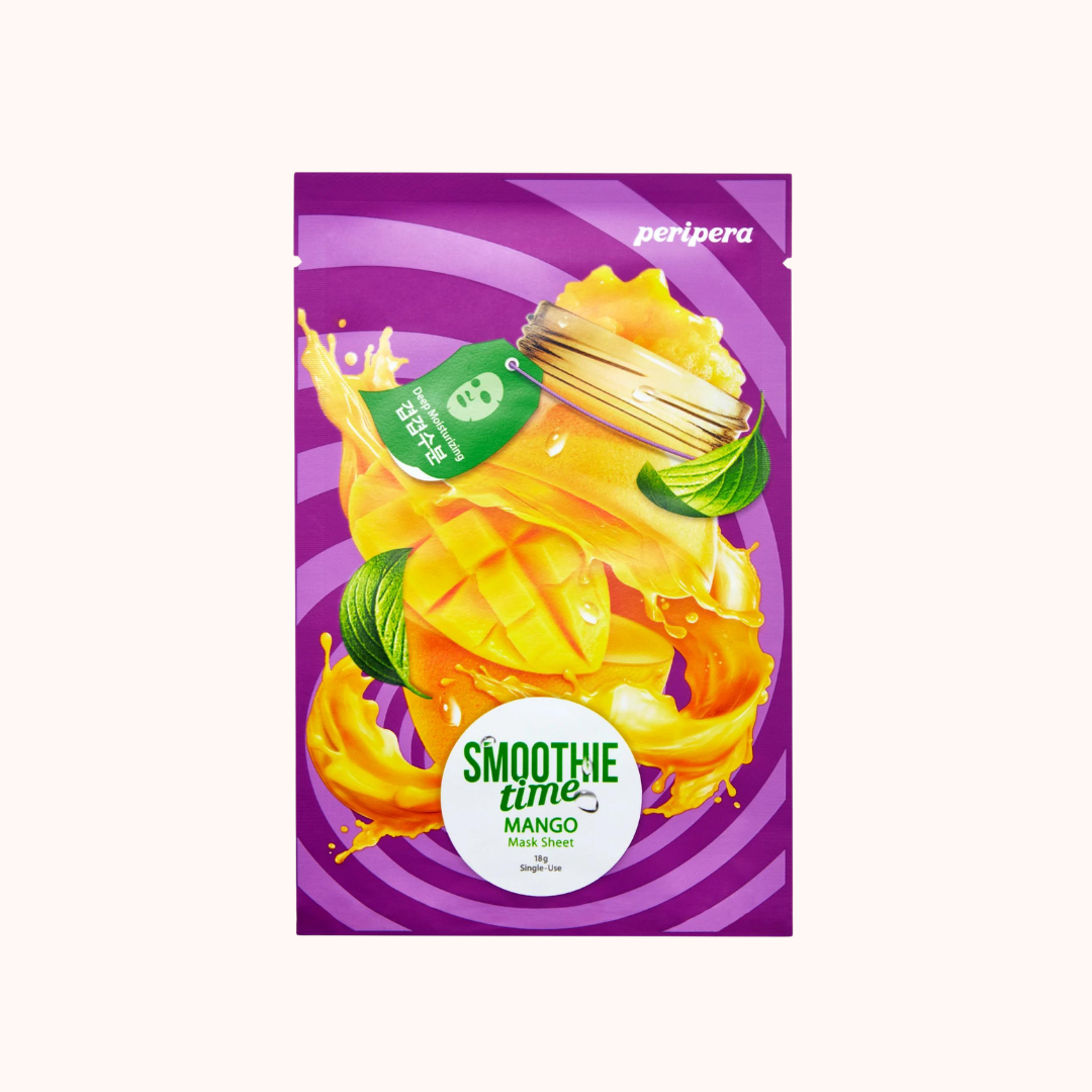 Peripera Smoothie Time Mask Sheet Mango Deep Moisturizing 20ml