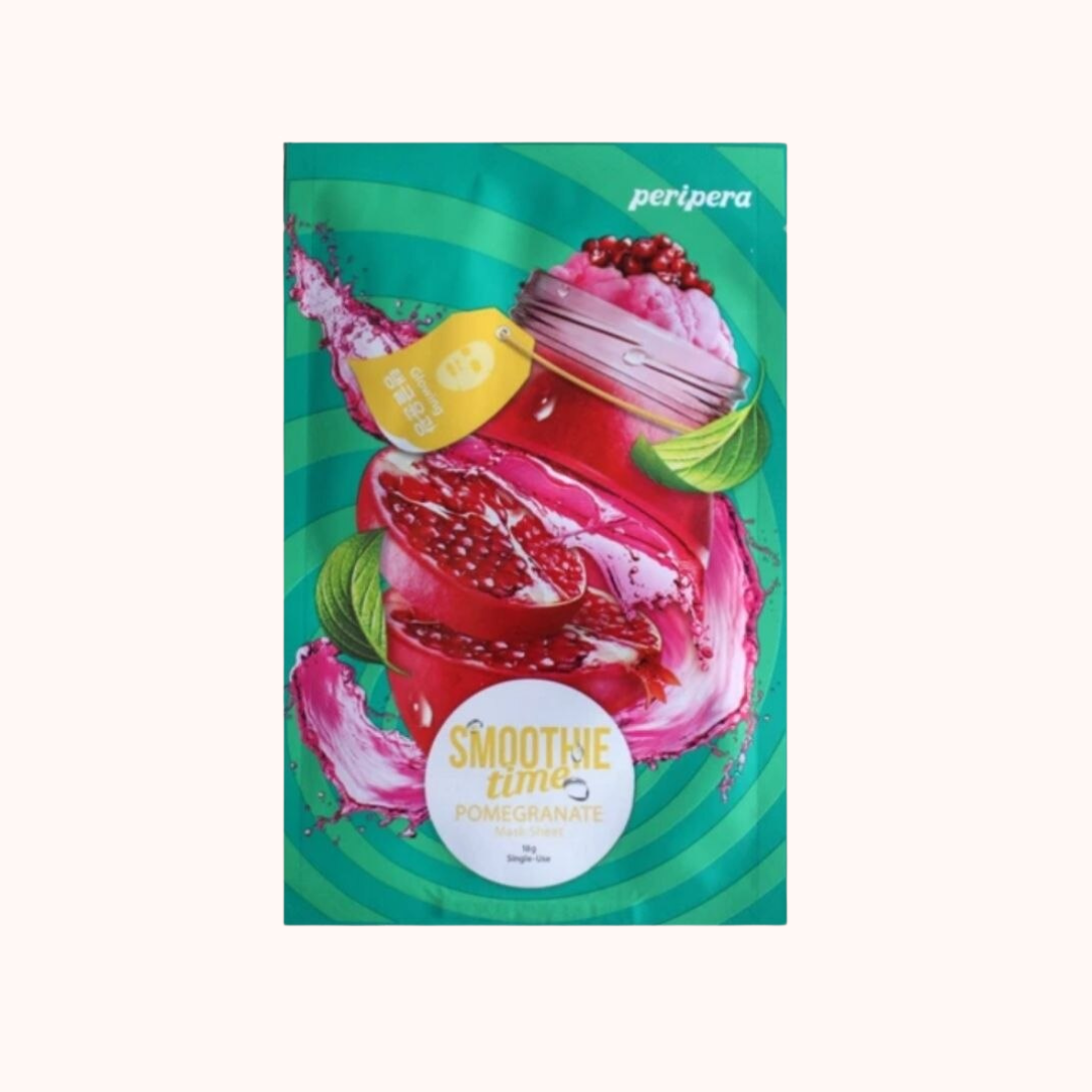 Peripera Smoothie Time Mask Sheet Pomegranate Glowing 20ml