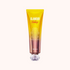 Yellow tube of Kiss by Rosemine Fragrance Body Cream with a glamorous design, containing 140ml of the product.