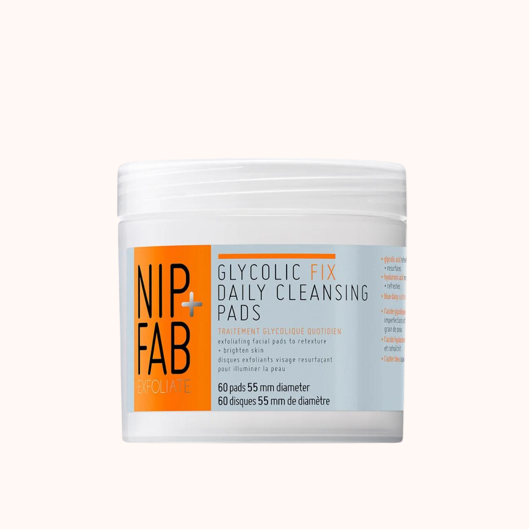 NIP+FAB Glycolic Fix Daily Cleansing Pads 60kpl
