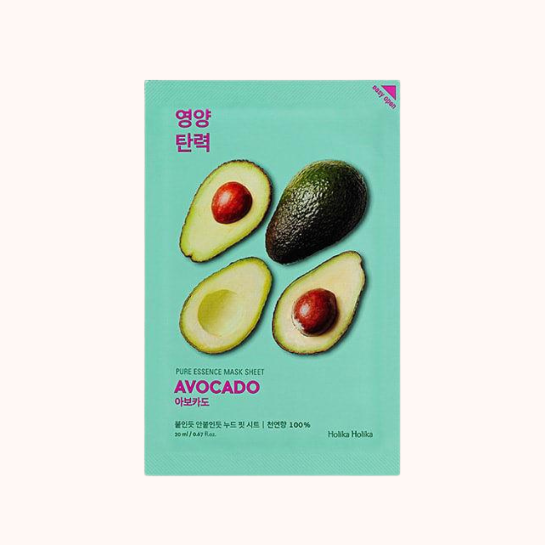 Holika holika Pure Essence Mask Sheet Avocado 25ml