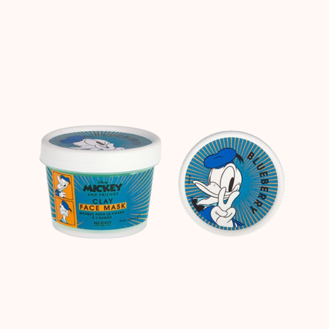 Mad Beauty M&amp;F Clay Mask - Donald Duck Blueberry 95ml