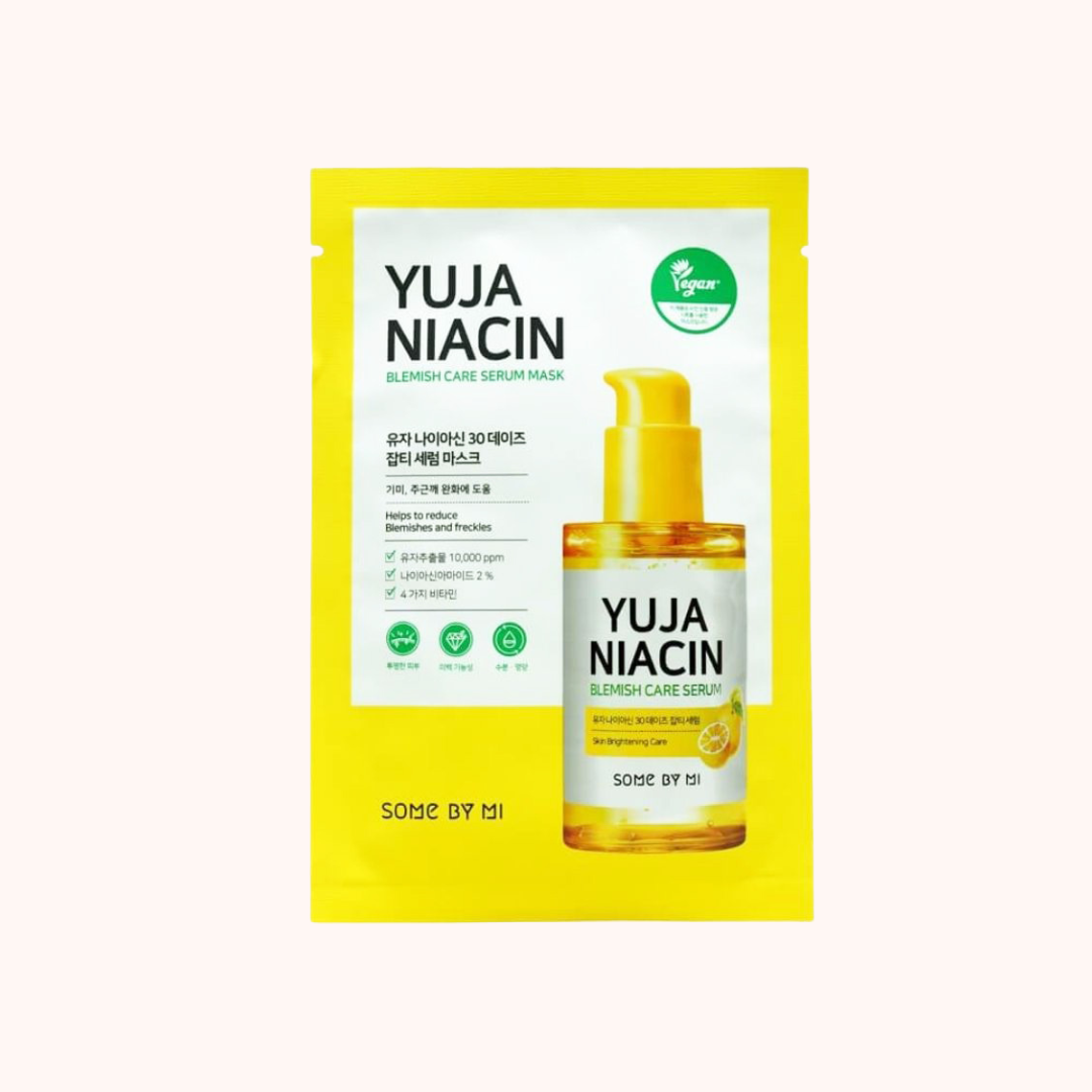 Some By Mi Yuja Niacin 30 Days Blemish Care Serum Sheet Mask
