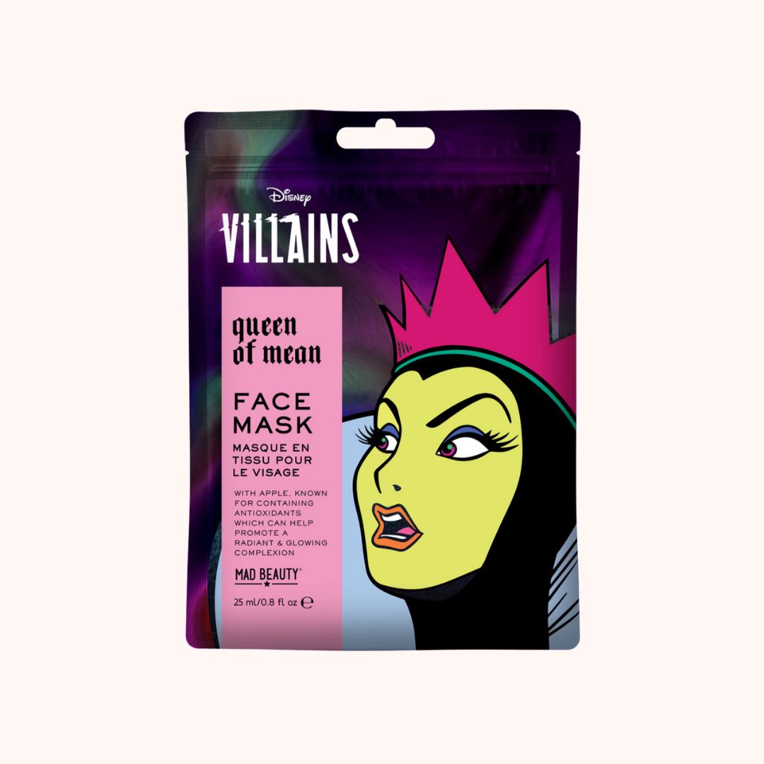 Mad Beauty Pop Villains Evil Queen Тканевая маска для лица Злая королева 25ml