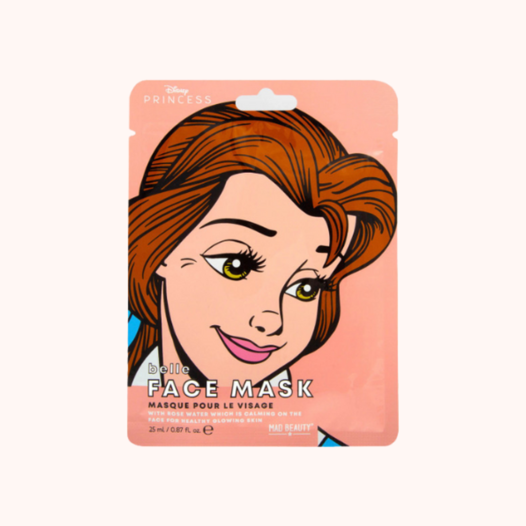 Mad Beauty Disney POP Princess Face Sheetmask Belle Rose 25ml