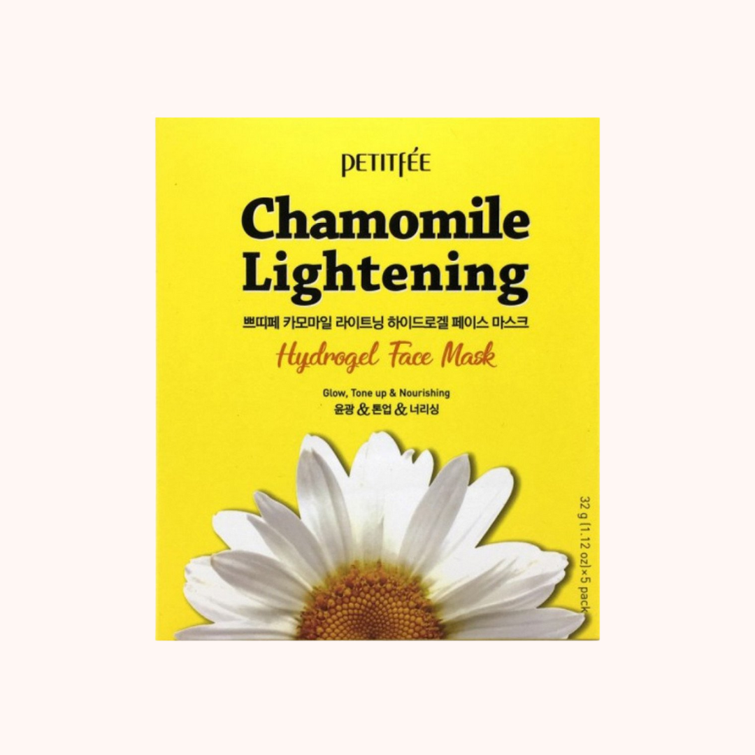 Petitfee Chamomile Lightening Hydrogel Face Mask 30ml