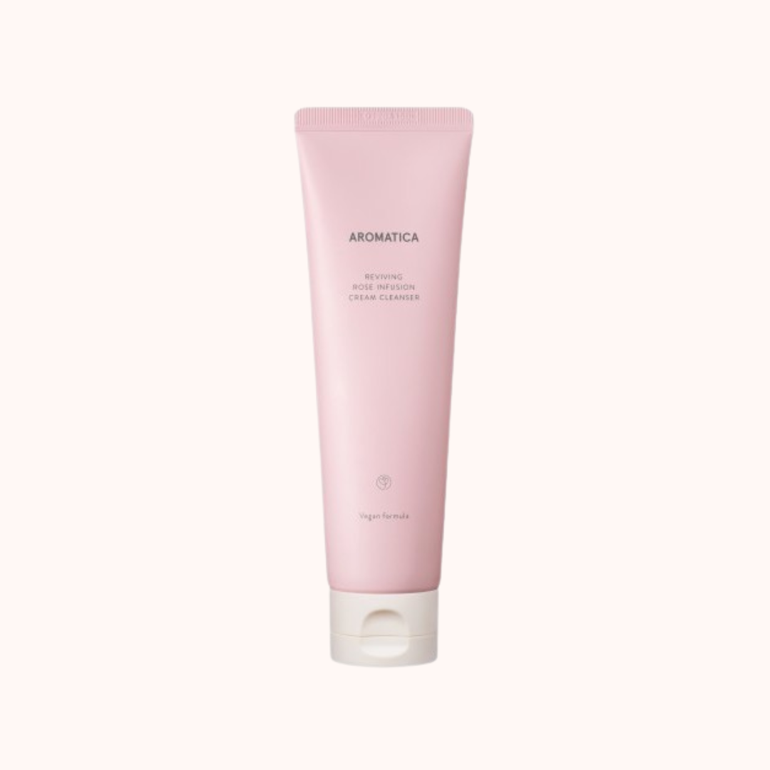 Aromatica Reviving Rose Infusion Cream Cleanser 145ml