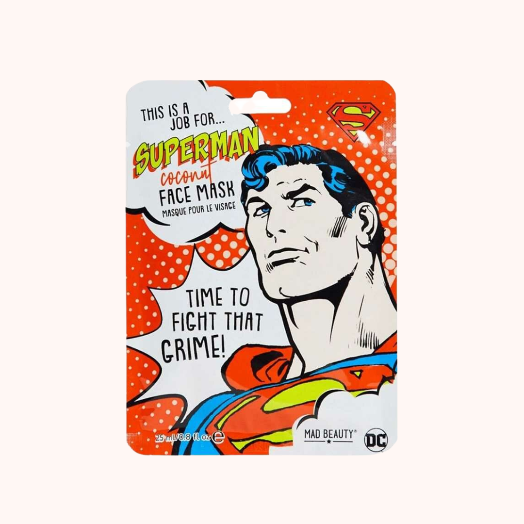 Mad Beauty DC Superman Coconut Face Sheetmask 25ml