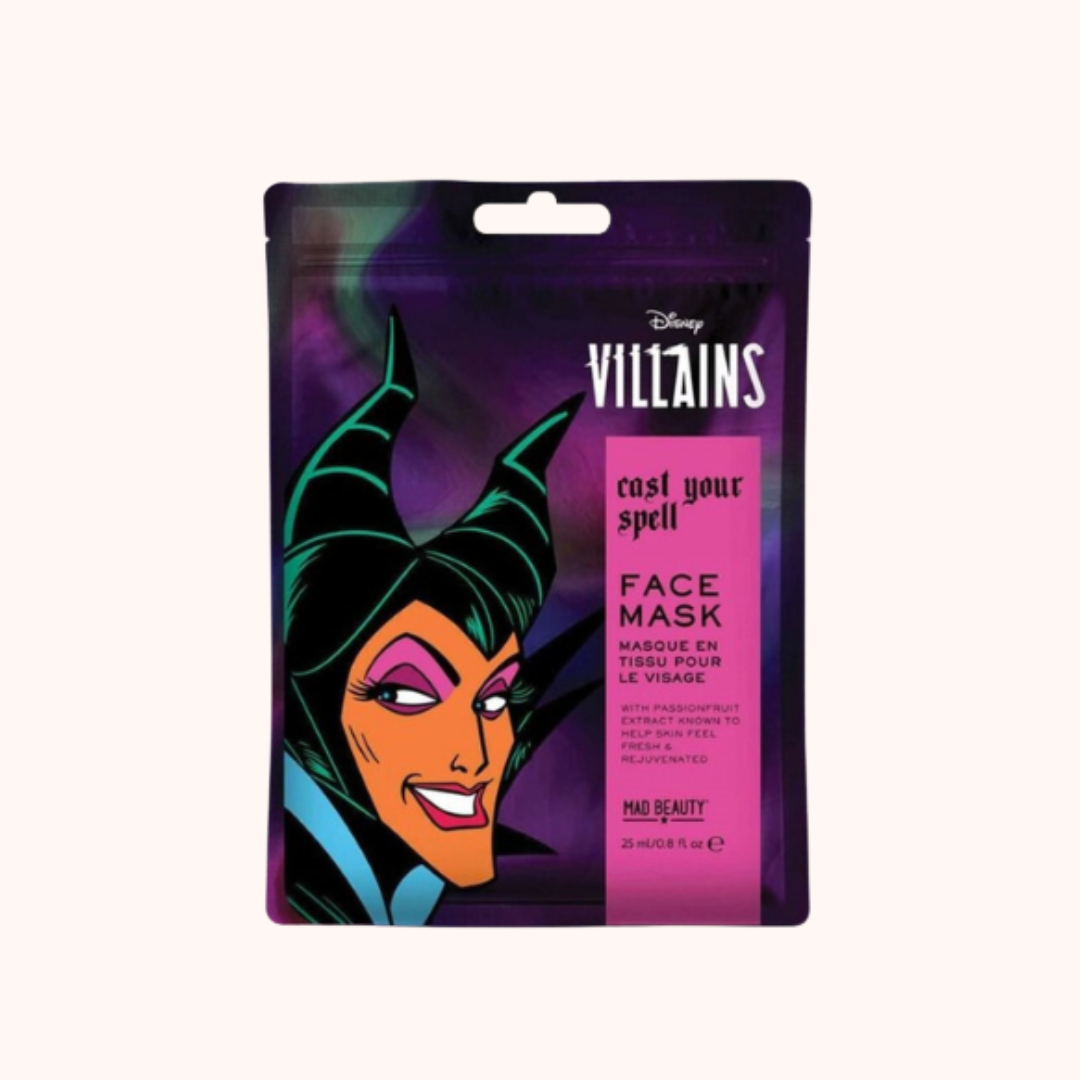 Mad Beauty Pop Villains Maleficent Тканевая маска для лица Малефисента 25мл