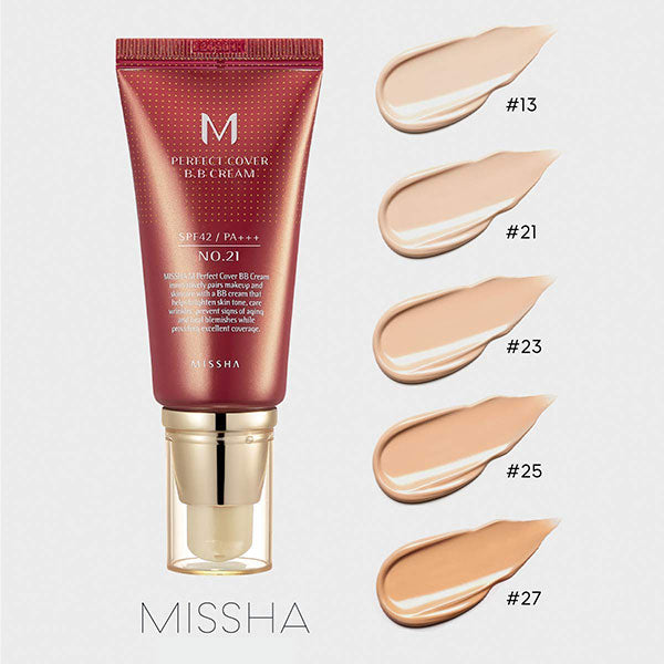 Missha M Perfect Cover BB Cream SPF42 PA+++ 50ml - Kosmos Beauty Lаb