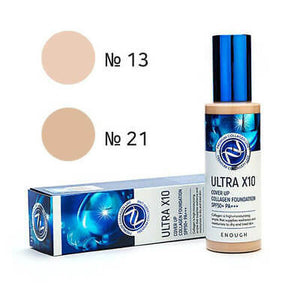 Enough Ultra X10 Cover Up Collagen Foundation SPF50+ PA+++ 100g